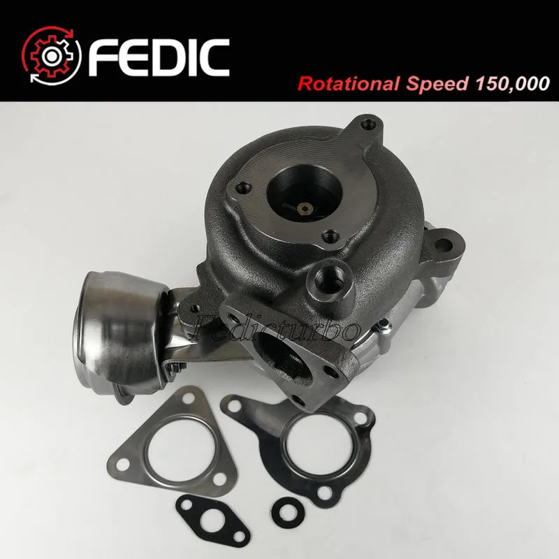 Турбокомпрессор GT1749V 758219 турбины полный turbo turbolader для Audi A4 A6 VW Passat B6 2,0 TDI 103Kw 140HP BRE BRF BVG BVF BLB