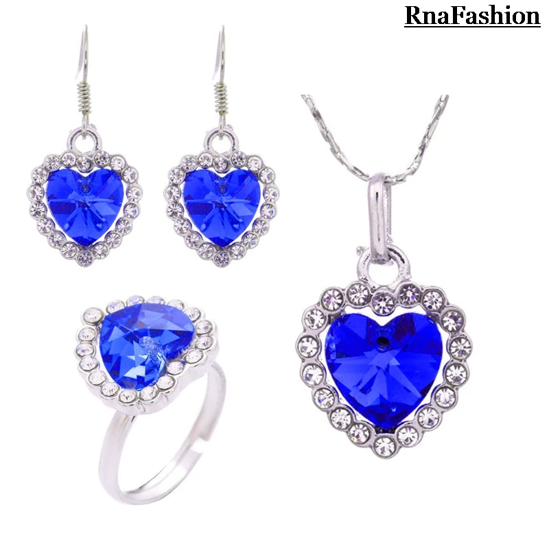Женский ювелирный комплект из колье серёг и кольца|jewelry sets for women|brand jewelry setsjewelry |