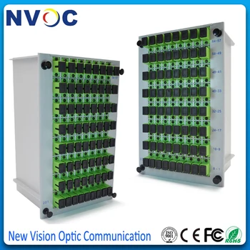 

1x64 FTTH LGX PLC Box Cassette Card Inserting Fiber Optical Splitter Module,SC/APC Connector