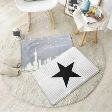 Прекрасный мультфильм коврики для детской комнаты вход коврик девушки номер Декоративные Коврики подарок для детей коврики для ванной прикроватные коврики