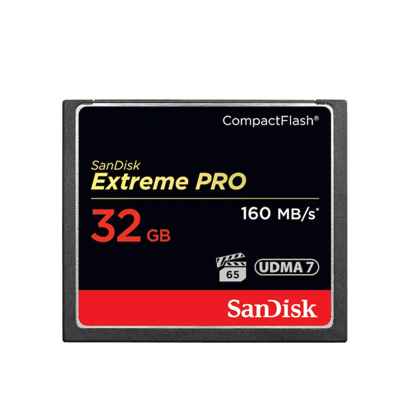 Карта памяти Sandisk Extreme Pro CF карта Compact Flash объемом 64 ГБ 32 128 максимальная скорость