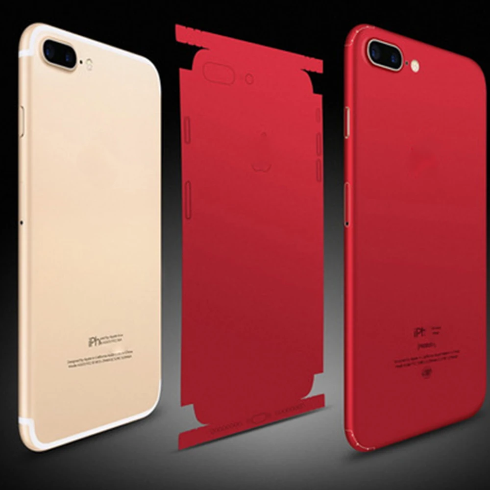 Durable PVC Phone Stickers For iPhone 8 6 6S 7 Plus Back Protector Films Decal For