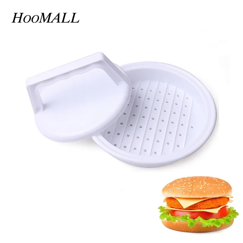 

Kitchen DIY Food Grade Plastic Hamburger Meat Press Tool Patty Makers Meat Burger Maker Mold Burger Maker Cooking Tools