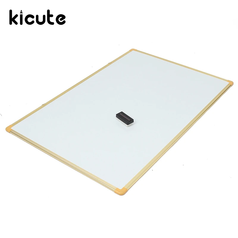 

Kicute 1pcs Lrge Size 800mm*1200mm Double Side Writing Whiteboard Notice Memo Board Dry Erase Board and Magnetic Dry Wip