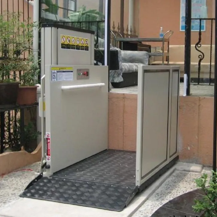 vertical platform lift for disabled Electric wheelchair lift for disabled people SY250 6 en de