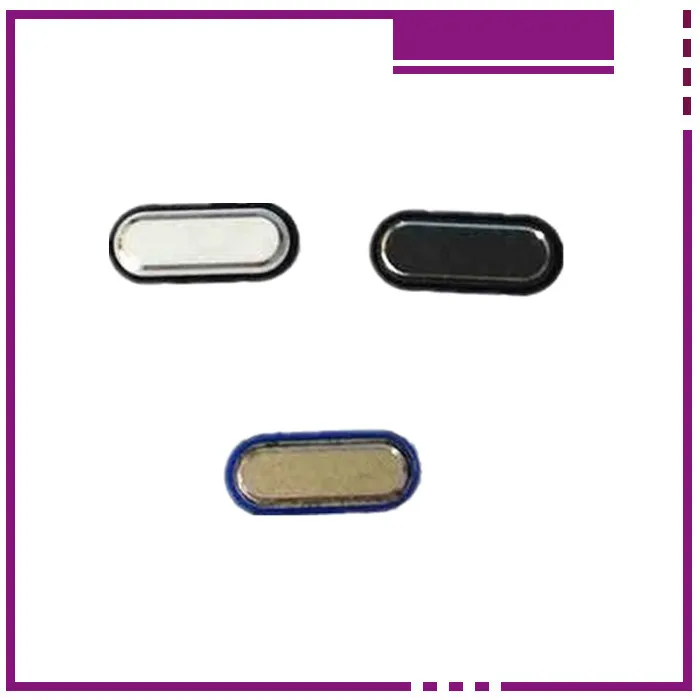 mobile phone home Button black white gold Home Button Return Key Keypad