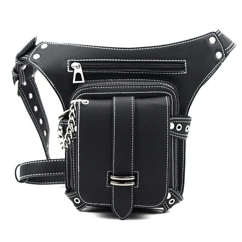 Gearduke steampunk cintura saco moda perna sacos