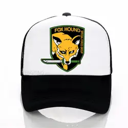 С надписью «Fox Hound» летняя кепка-Бейсболка Регулируемая Кепка Дальнобойщика с сеткой спецназ спортивная шапка