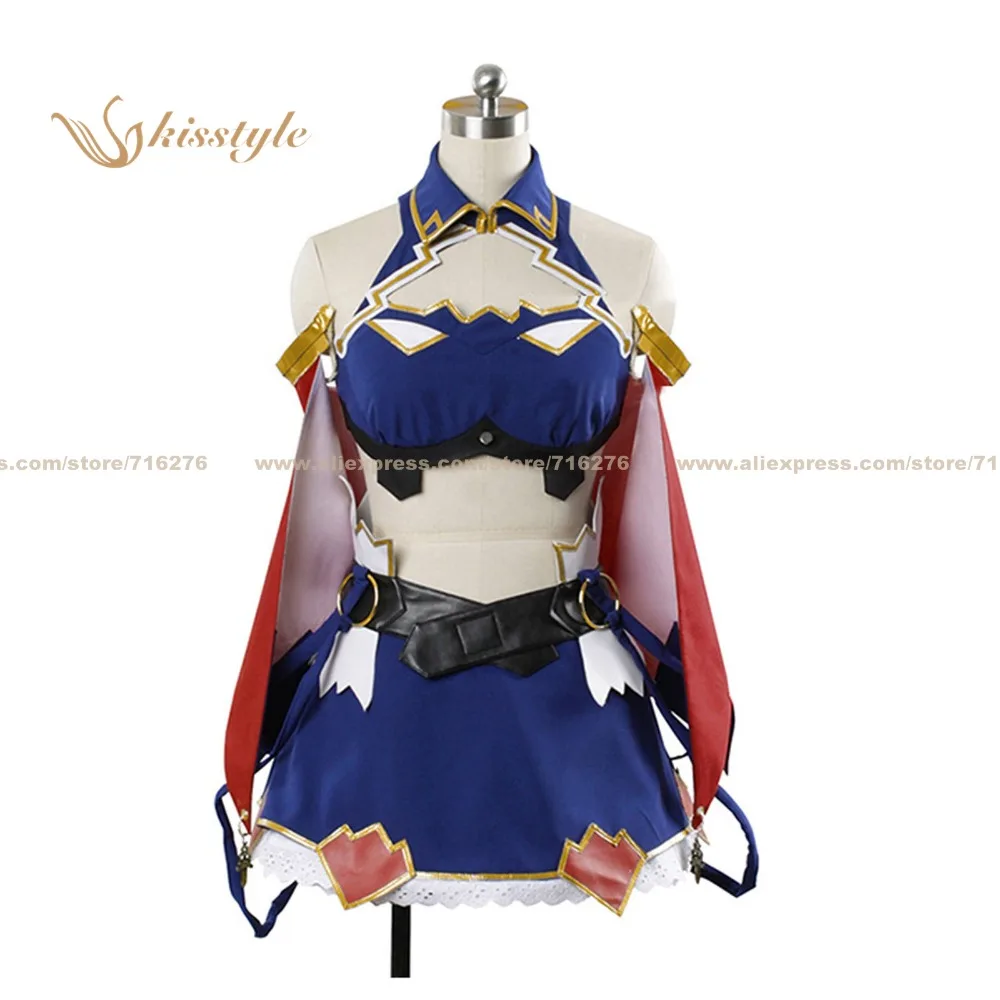 

Kisstyle Fashion Lord Marksman and Vanadis Madan no O to Vanadisu Eleonora "Elen" Viltaria Cosplay Costume,Customized Accepted