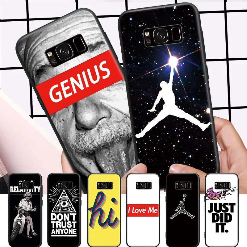 

Distinctive Some cool words Pattern For Samsung Galaxy S6 S7 Edge S8 S9 Plus Note 3 4 5 8 9 Hard Phone Case