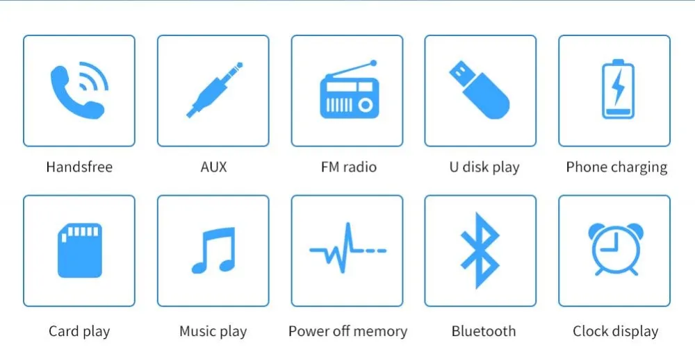 Автомагнитола 1 Din MP3 плеер Стерео Авторадио мультимедийный плеер Bluetooth FM пульт дистанционного управления Handsfree звонки USB SD cardIn-Dash