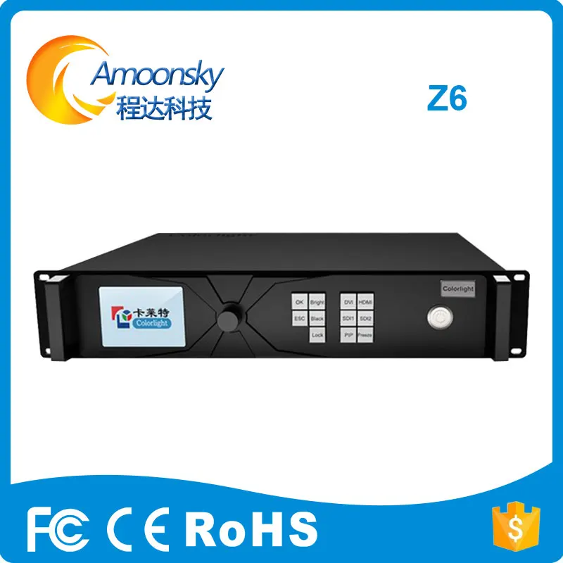 

Colorlight Z6 super master for small pixel led display with 4 sdi 4 dvi input max support 3840*2160