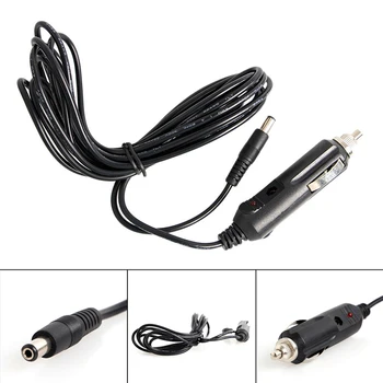 

New 12V DC 5.5mm x 2.1mm Car Cigarette Lighter Power Plug Cord Adapter 3m Cable