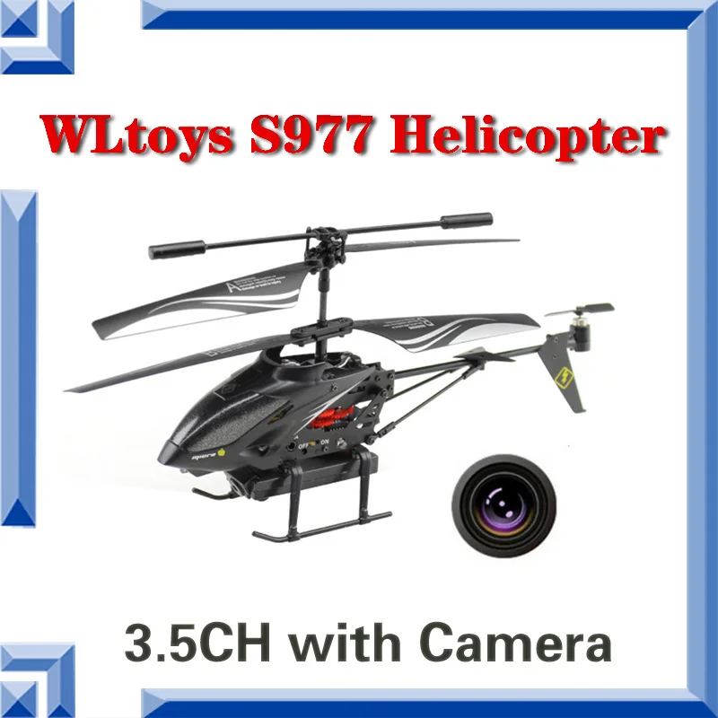 Cool Wltoys 3.5CH RC Remote Control Helicopter with Gyro Stability 2.4G Aircraft 