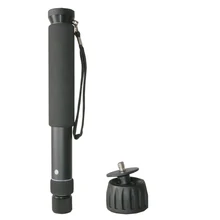 8-Section Aluminum Alloy Monopod Portable Compact Photography Unipod Stick with phone holder for Phone camera free bags