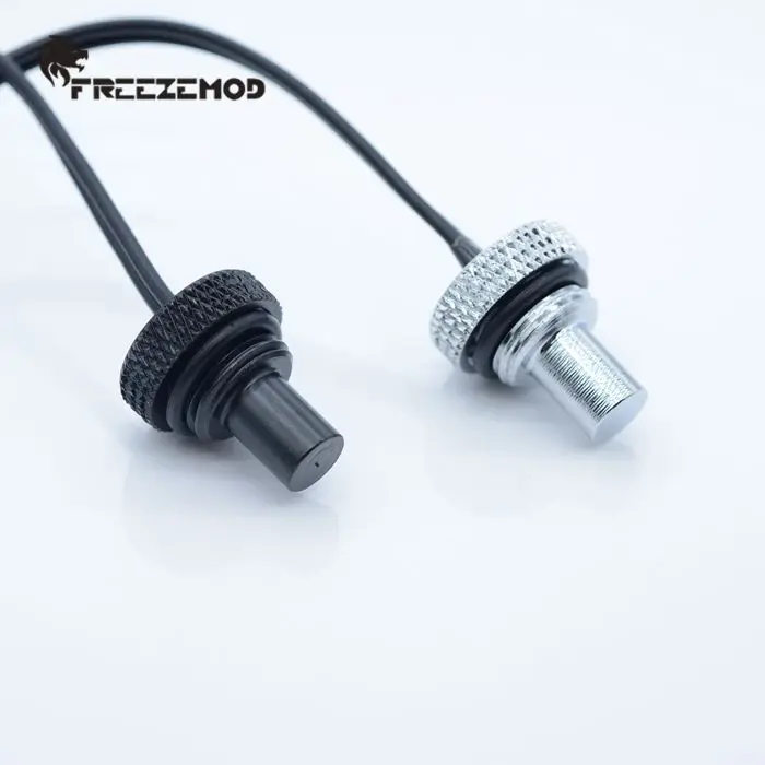

FREEZEMOD plug temperature sensor waterproof plug DuPont terminal interface computer pc water cooler fitting.DT-CWD