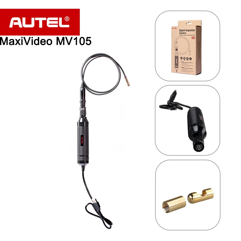 Autel MaxiVideo MV105 Automotive Inspection font b Camera b font 5 5 mm Image Head Work