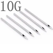 100PCS 10G Body Piercing needles Assorted Sizes Sterile Needles Supply Tattoo Needle For Tattoo Machine