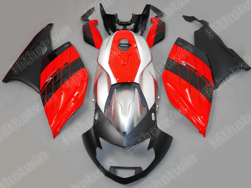 

Injection molding fairings for BMW K1200S 05 06 07 08 red silver black motorcycle fairing kit K1200S 2005-2008 ZN40