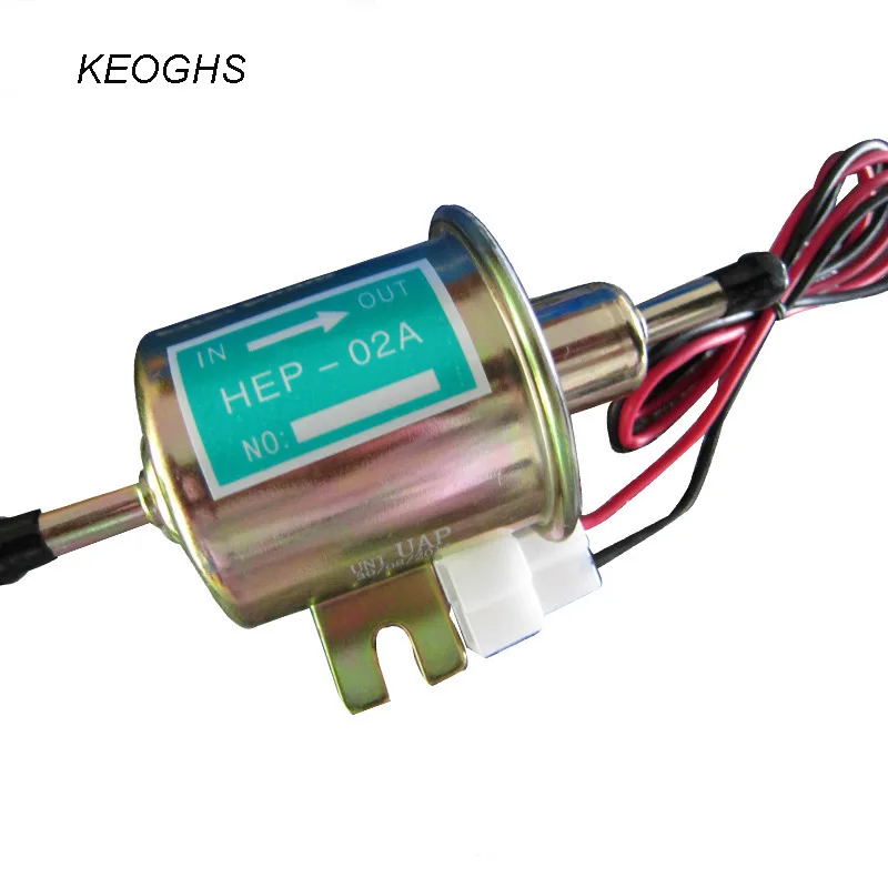 12V/24V All copper electric fuel pump pressure HEP 02a electrical