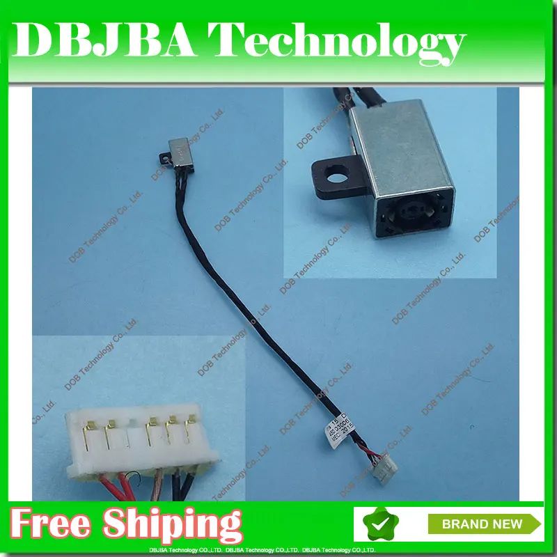 Computer & Office Pc Nanny For Dell Inspiron 3552 3558 Cable Ryx4j Genuine Dc Jack & Power Switch Works