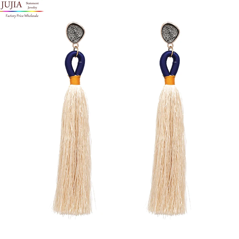 Женские серьги с подвесками JUJIA Эффектные ювелирные изделия оптом|dangling earrings for