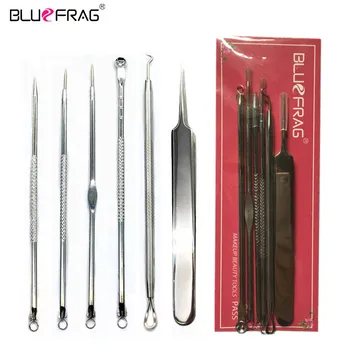 

Blackhead Extractor Tool Vacum Blackhead Remover Tweezer for Pimple Blemish Comedone Acne Extractor Black Spots Remover Kit