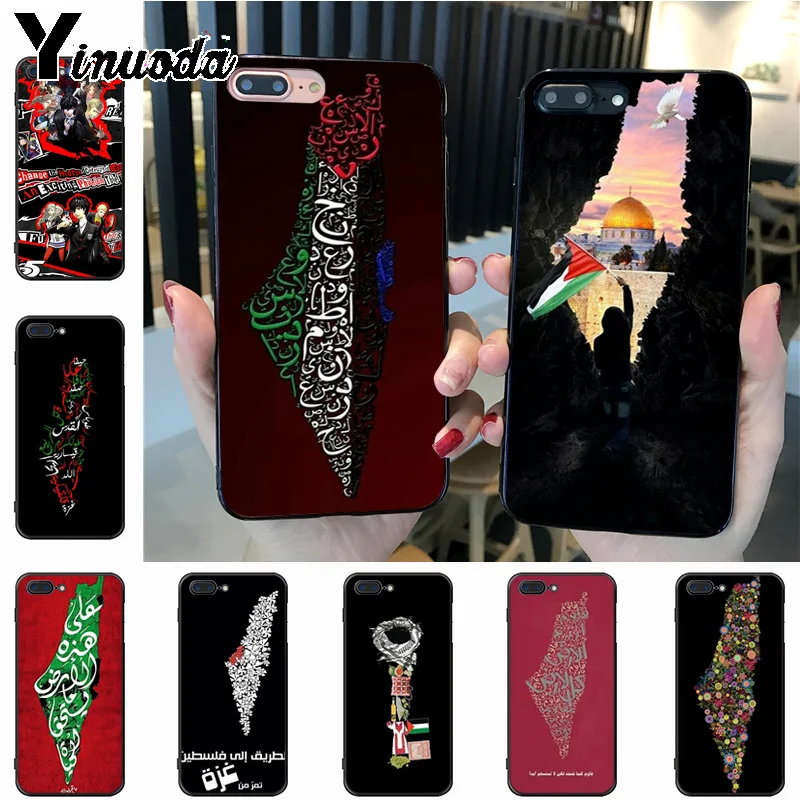 

Yinuoda Palestine Broadsword Free Unique Design Newest The Fashion phone Case for iPhone 7plus X 6 6S 7 8 8Plus 5 5S case