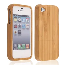 

1 pcs High Quality Bamboo Wood Hard Back Case Cover Protector for iPhone 4 Hot Selling Promotion