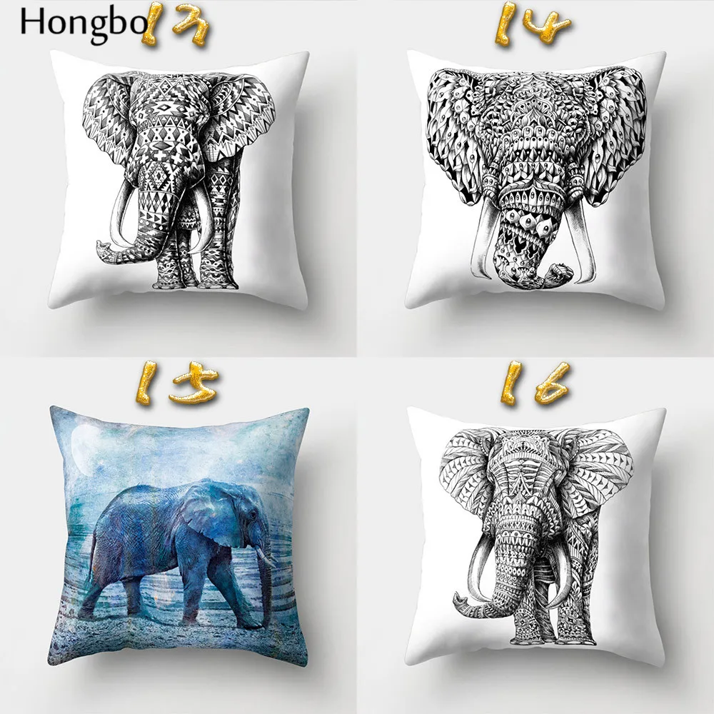 1 шт. декоративная наволочка в виде слона|cushion cover|pillow cushion coverscushion cover car |