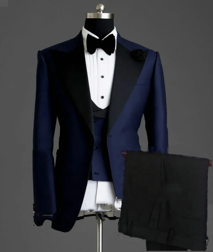 Мужской s формальный прилегающий костюм мужские костюмы высокого качества на заказ 4 предмета супер 110 S костюмы брюки с жилеткой с бантом