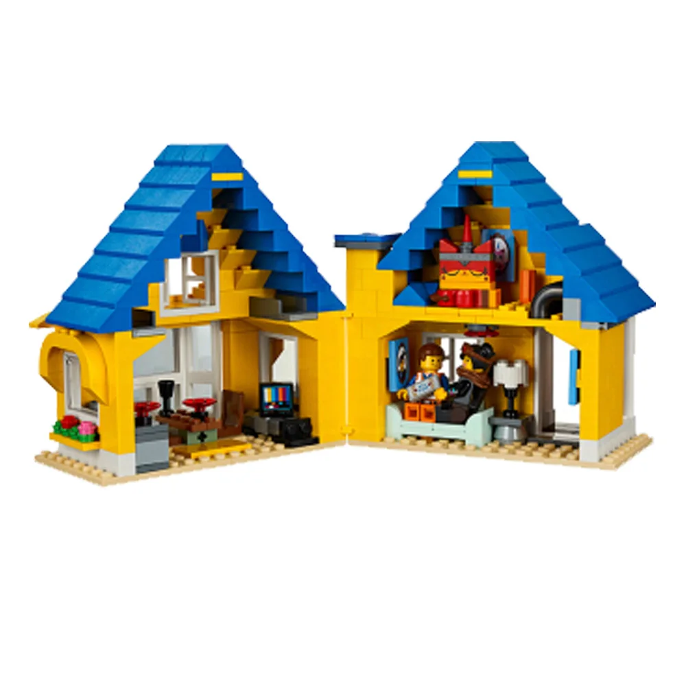 Продажа 2019 новые фильмы 2 Emmet s Dream House спасательная ракета строительные блоки Совместимые Кирпичи Игрушки Подарки DIY модель дома