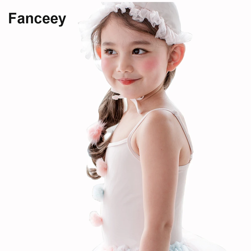 Cute baby girl swimwear one piece Kids girls pink lace dress swimsuit