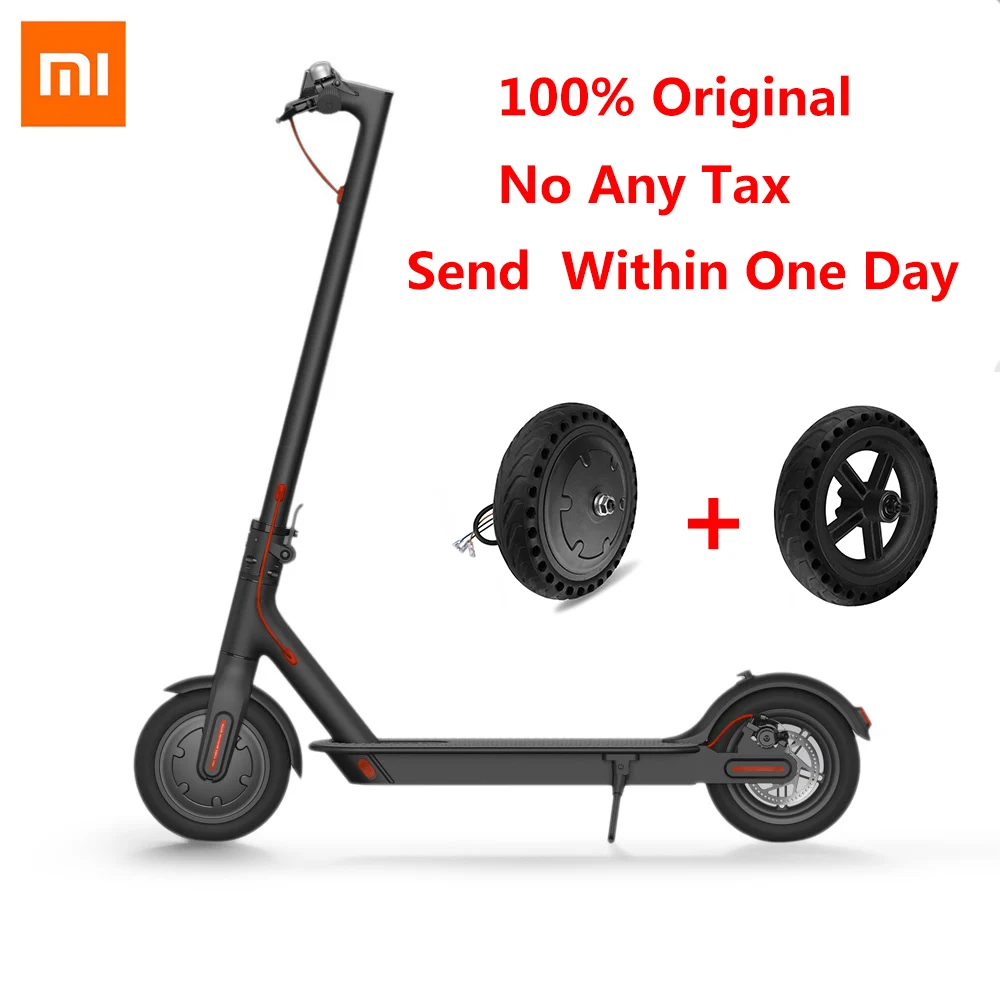 

100% Original Xiaomi M365 Electric Scooter &Explosion-Proof Tire Set Fast Sending Ultralight Folding Electric Scooter Skateboard