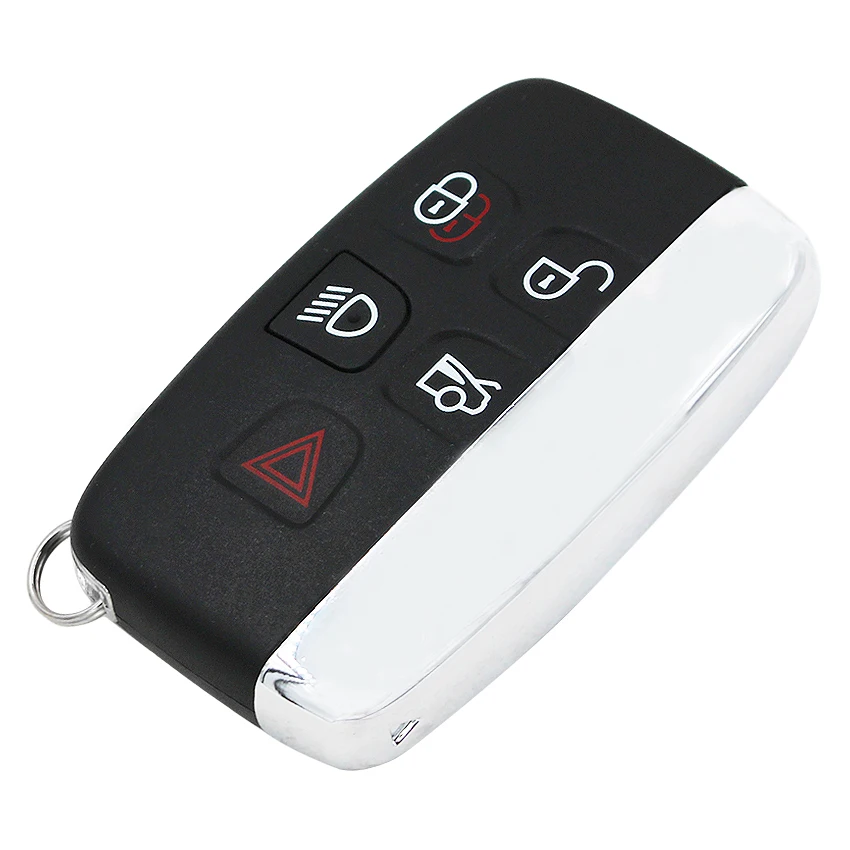 Чехол для смарт ключей Jaguar XJ 2010 2011 2012 2013 XJL XF с 5 кнопками дистанционного