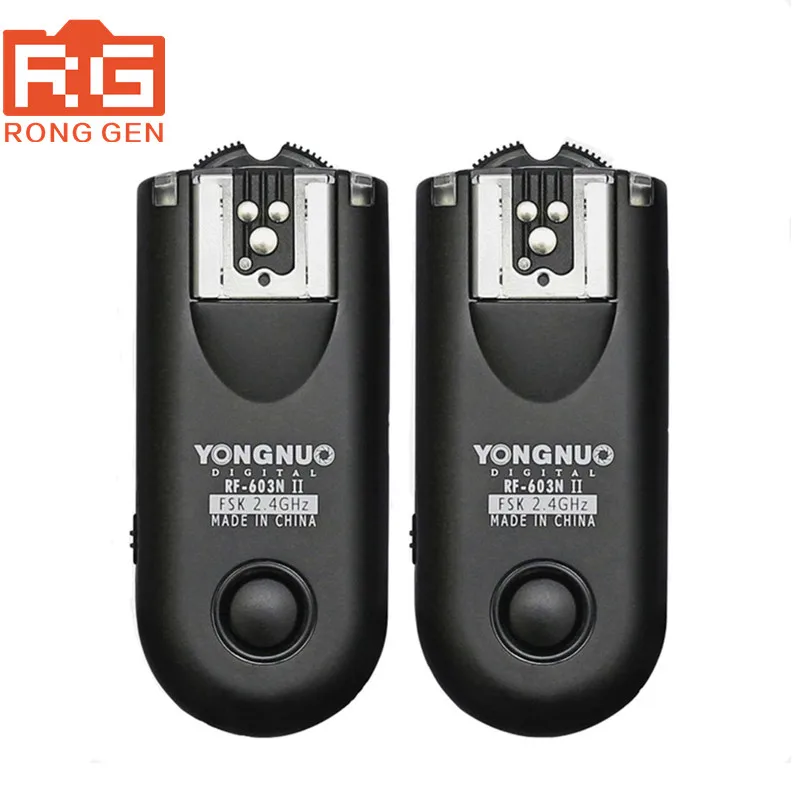 Yongnuo RF-603II RF603II N1 Wireless Flash Trigger  Nik & n D3 D1H, D1 D1X D2 D2H D2X D3 D3X D100 D200 D300 D300S D700 D800