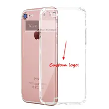 100 шт/партия индивидуальная печать Вашего логотипа силиконовый чехол для мобильного телефона с DHL