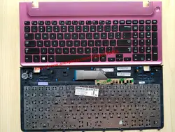 Нам новые раскладка клавиатуры для samsung 355V5C 350V5C 355V5X NP355E5C NP355V5C NP350EC Синий/Розовый/Черный английская модель