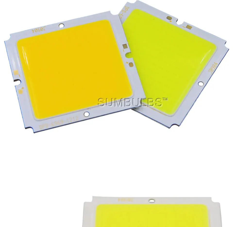 69x69MM 30W Square LED COB Light DC36-40V Super Bright Warm Pure White LED Chip Lighting Bulbs for Panel Flood Lights (3)