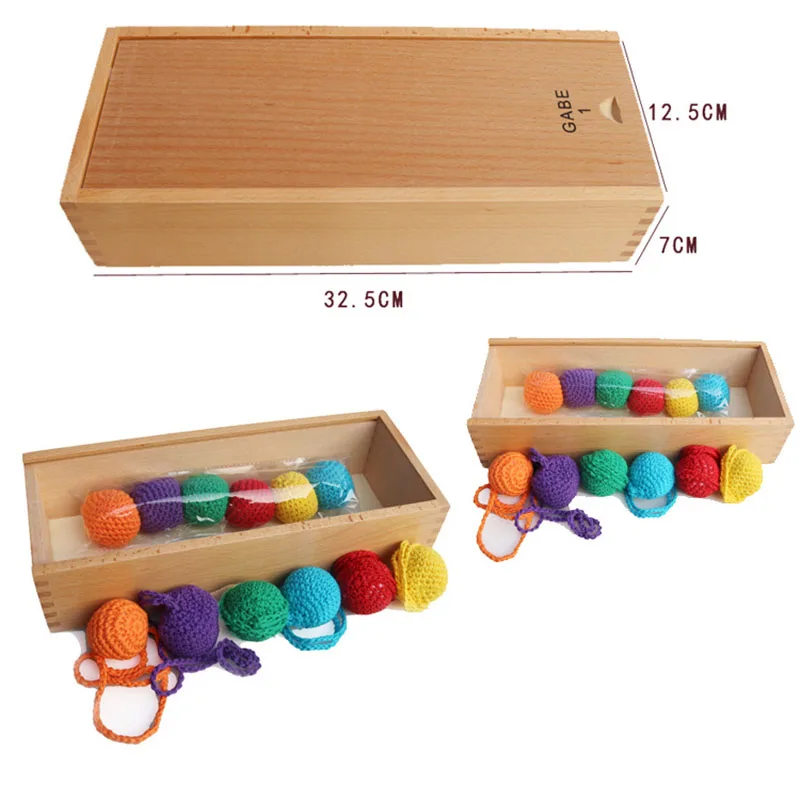 US $338.43 Baby Kids Toys Froebel 15 piece suit Wooden Box Teaching Tools Learning Educational Preschool Training Brinquedo Juguets