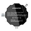 HD Color TFT Type-C USB 3.0 tester dc digital car voltmeter ammeter voltimetro power bank voltage detector electric volt meter ► Photo 3/6