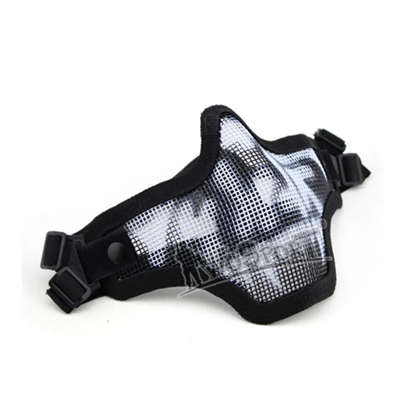 Buy WoSorT Half Face Paintball Masks Metal Wire Mesh