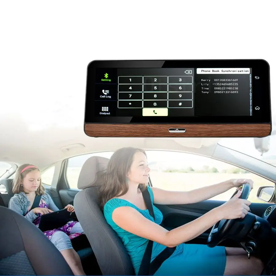 Otstrive 8 дюймов 3g gps на приборной панели Android 5 0 WiFi Buetooth телефонный звонок DVR Full HD 1080 P