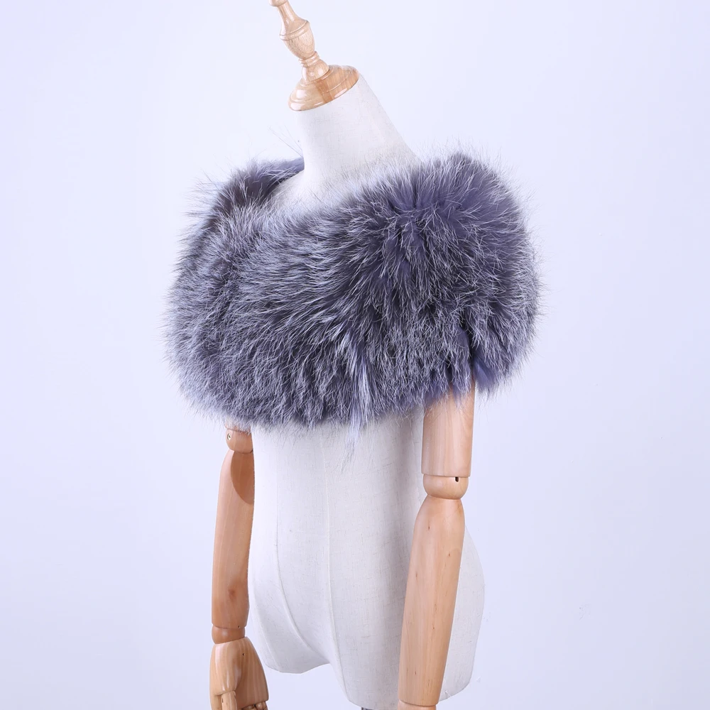 Luxury Genuine Real Fox Fur Striped Hand Sew Elastic Plus Size Women's Scarf Cape Pashmina Fur Stole Evening Shawl Wraps Poncho