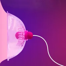 Electric Breast Pump Enlarge Bra Stimulator Massager Tongue Lick Nipple Suction Cups Sucker Vibrator Erotic Sex Toy for Woman