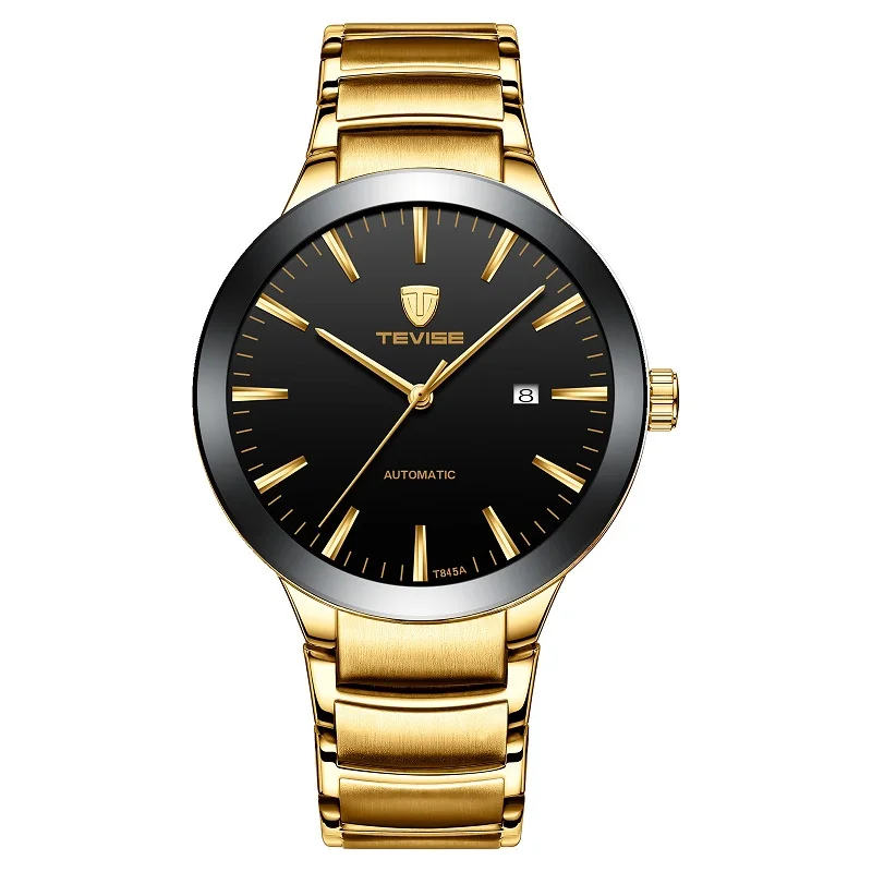 TEVISE Mens Watches Top Brand Luxury Simple Automatic Watch Man Date Waterproof Mechanical Wristwatches T845A Dropshipping 2019 (21)