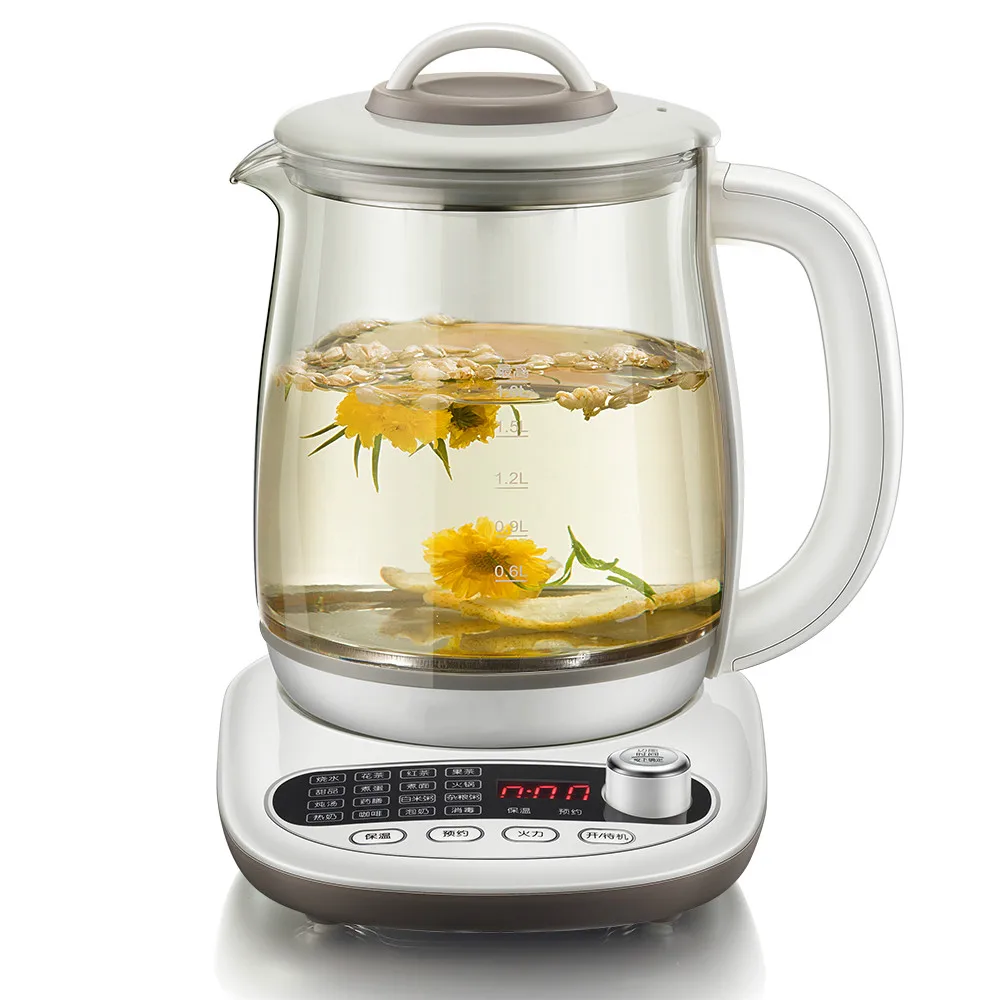 health raising pot fully automatic thickening glass 1.8 liter multi-functional boiling tea kettle/electric health raising pot fully automatic thickening glass 1.8 liter multi-functional boiling tea kettle/electric