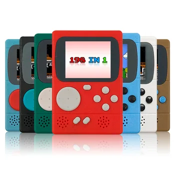

Retro Portable Mini Handheld Game Console 8-Bit 3.0 Inch Color LCD Kids Color Game Player Built-in 400 games
