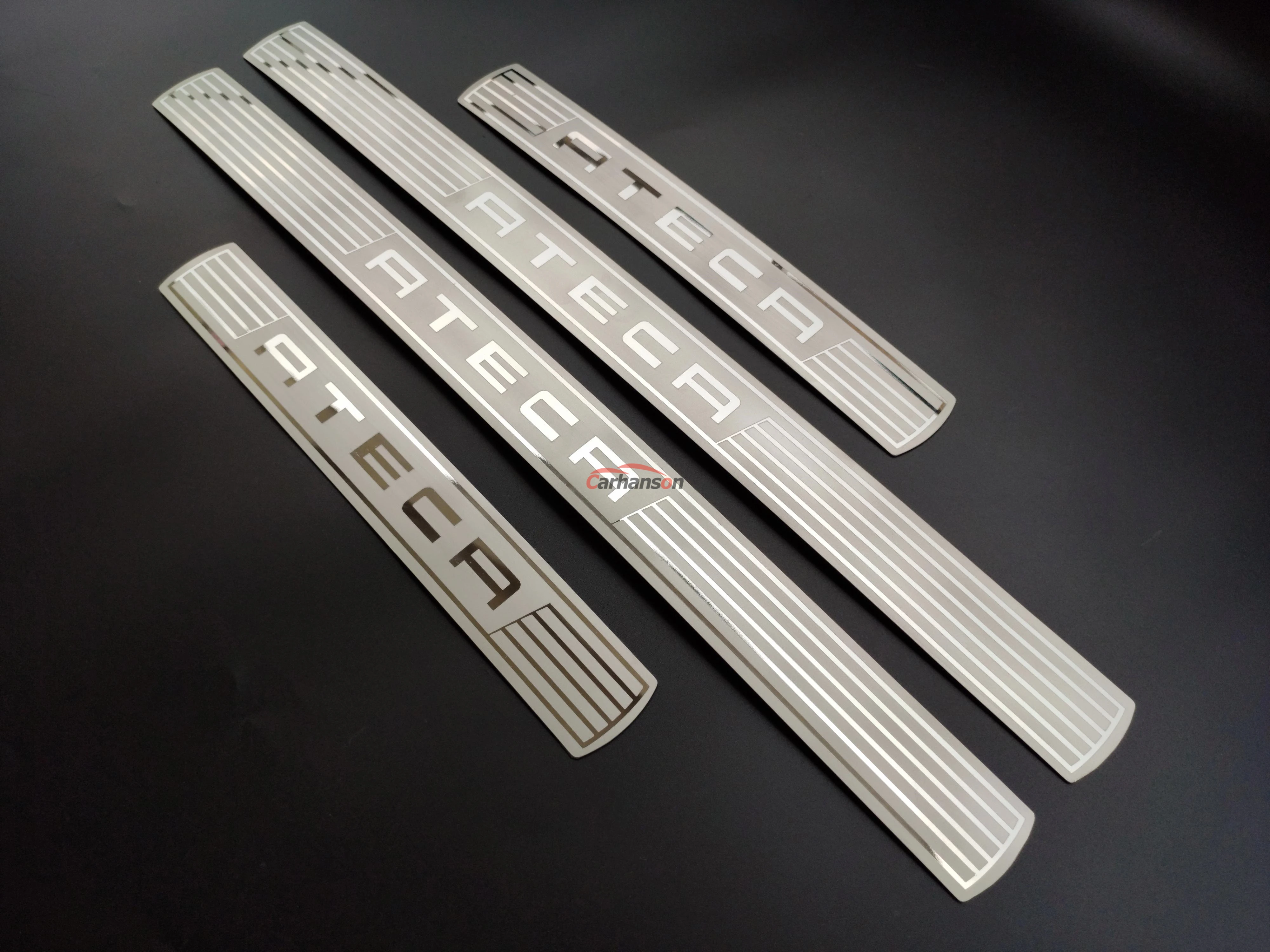 

For Auto Sticker Seat Ateca Accessories 2016 2017 2019 Reference Style Xcellence FR Door Sill Scuff Plate Protector Car Styling