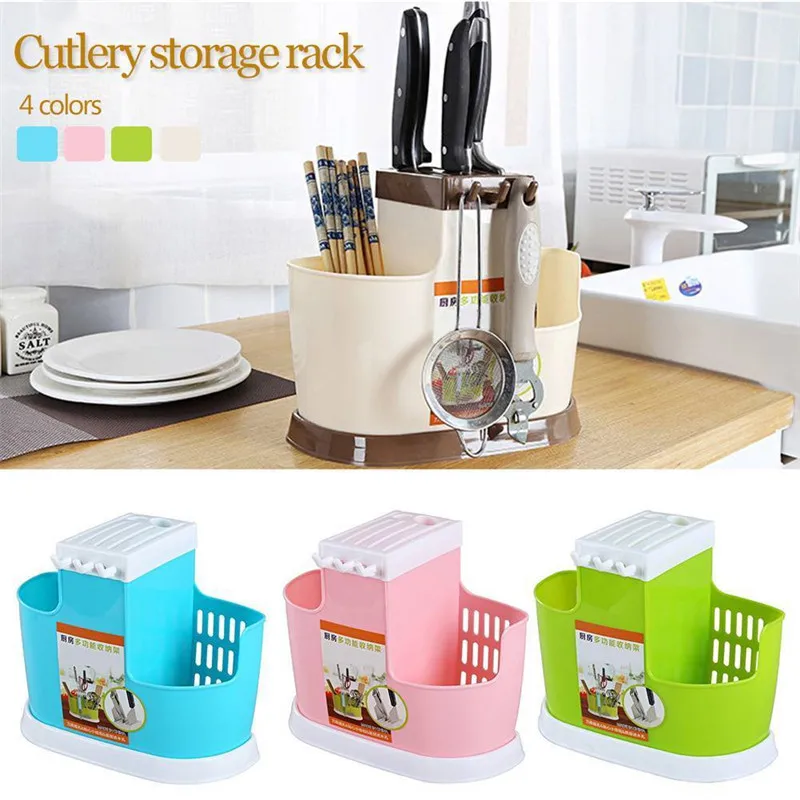 

Home Storage Kitchen Tableware Washing Drying Cutlery Rack Tool holder Draining Holder Storage Kitchen Organizer